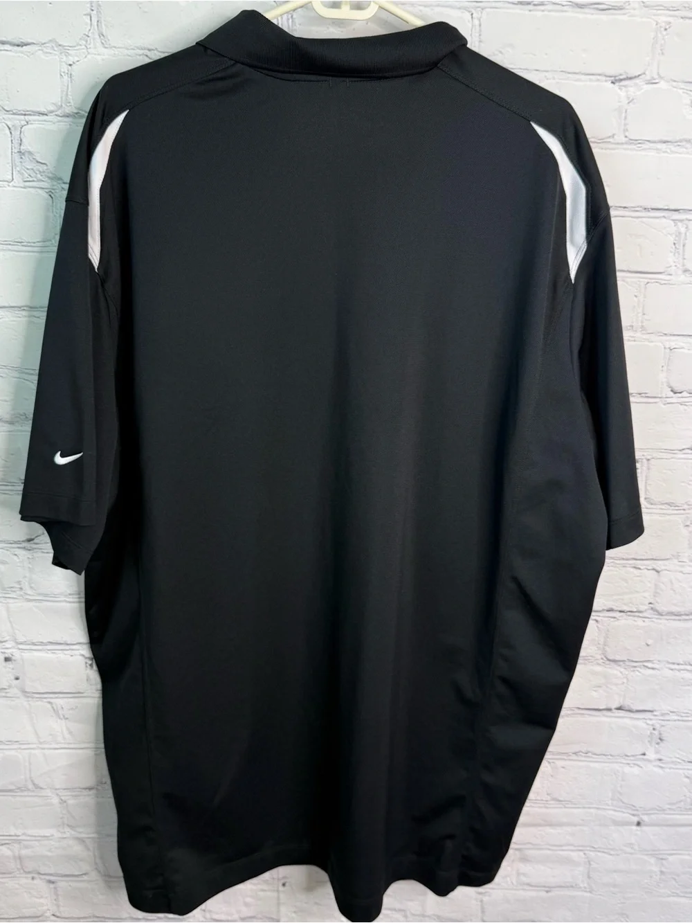 NIKE Golf Dri-Fit Black Polo Shirt 3XL